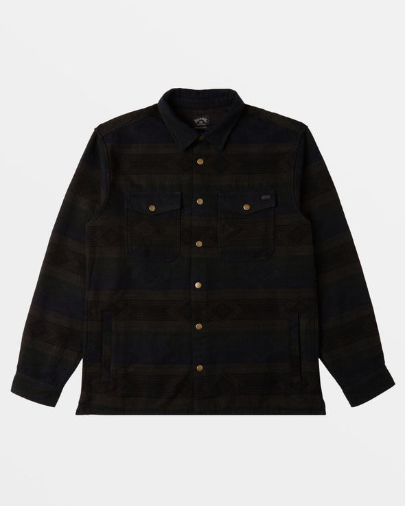 Lodge Long Sleeve Flannel Shirt Jacket