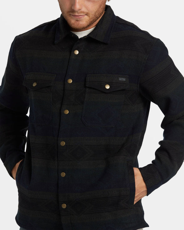 Lodge Long Sleeve Flannel Shirt Jacket