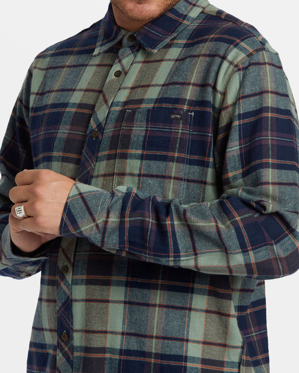 Coastline Long Sleeve Flannel Shirt