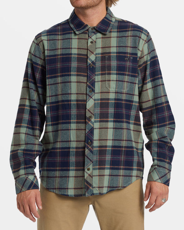 Coastline Long Sleeve Flannel Shirt