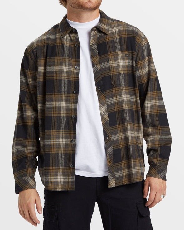 Coastline Long Sleeve Flannel Shirt