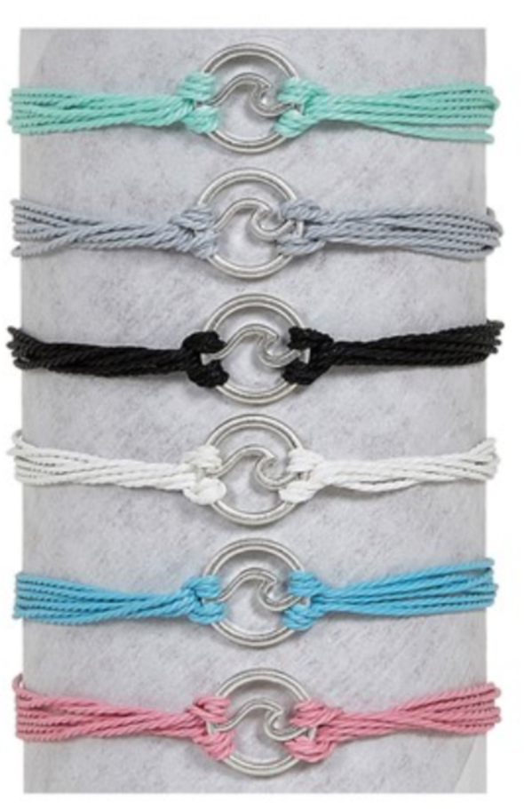 Mini Silver Wave Anklet