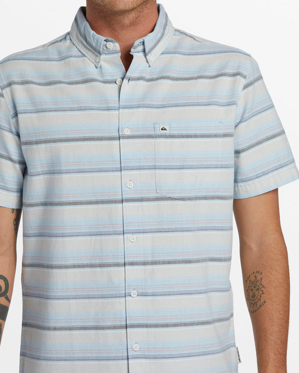 Oxford Stripe Classic Short Sleeve Shirt