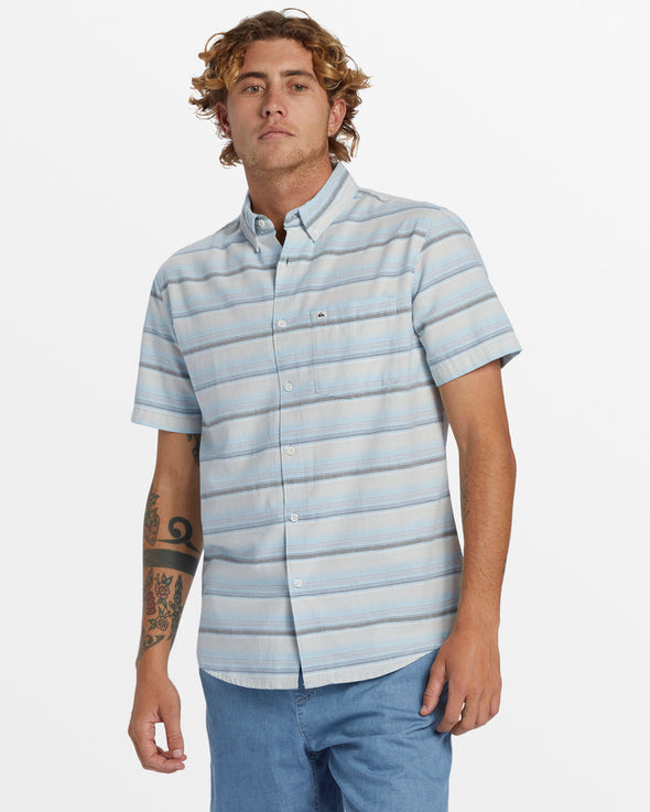 Oxford Stripe Classic Short Sleeve Shirt