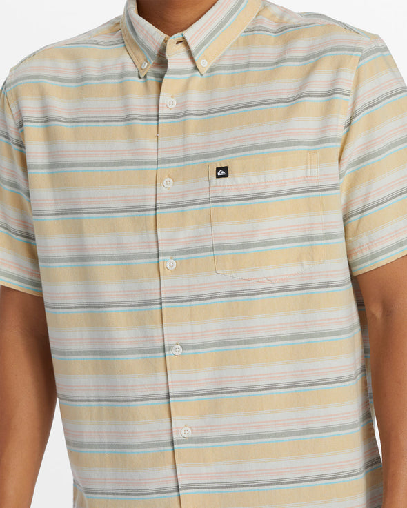 Oxford Stripe Classic Short Sleeve Shirt