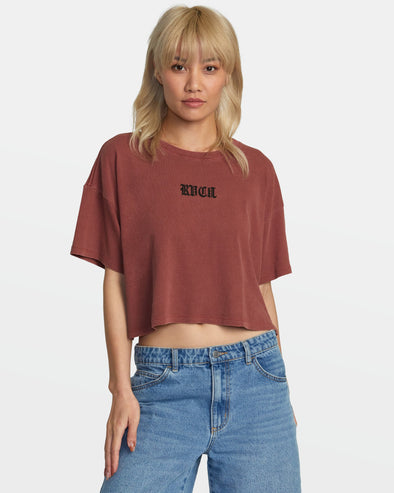 Boyfriend Cropped Tee