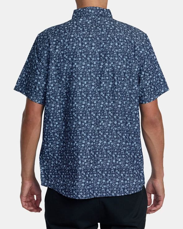 Frame Chambray Short Sleeve Shirt