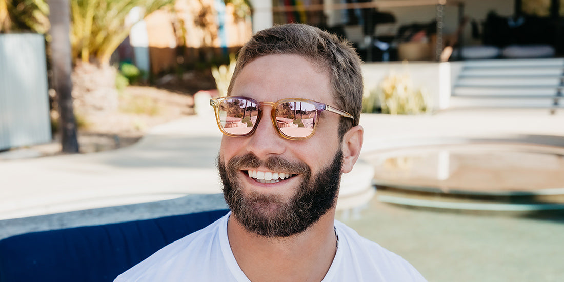 Sydney Coral Summer Sunglasses