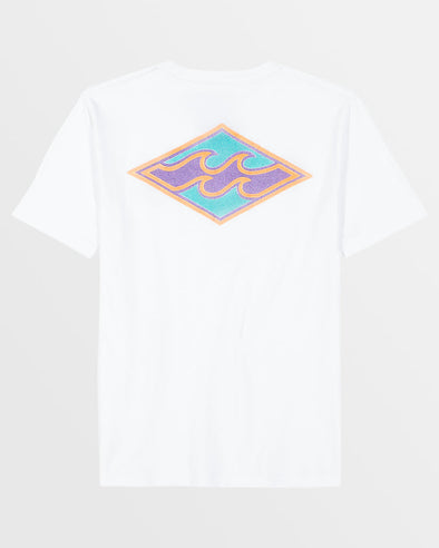 Boy's Crayon Wave Diamond Tee