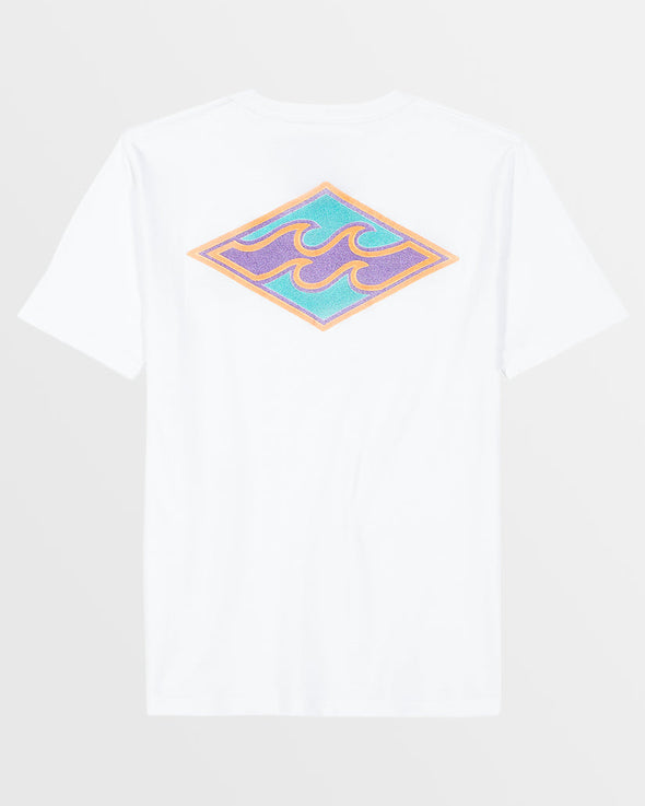 Boy's Crayon Wave Diamond Tee