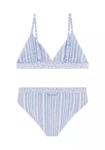 Girl's Blue By The Sea Bikini Set