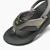 Little Kids Fanning Boy's Sandal Grey/Volt