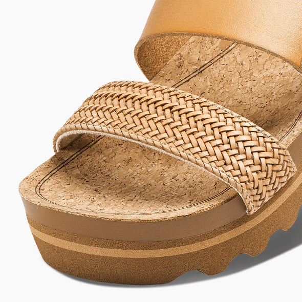 Cushion Vista Hi Women's Sandal Natural Braid