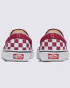 Classic Slip-On Checkerboard Rhododendron Red