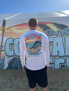 Coastal Edge East Coast Surfing Championship 2025 Long Sleeve Tee Featuring Artist Aaron Fulcher