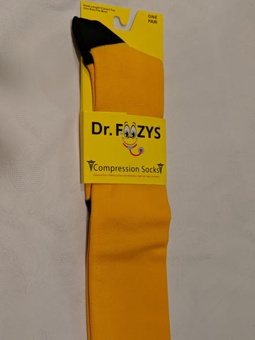 Yellow Compression Socks