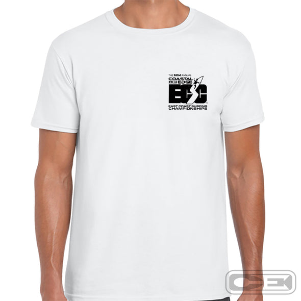 Coastal Edge East Coast Surfing Championship 2024 Featuring Artist Andy Davis Short Sleeve T-Shirt