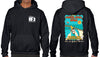 Coastal Edge East Coast Surfing Championship 2024 Featuring Artist Andy Davis Hooded Fleece