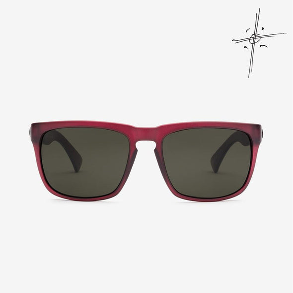 Jason Momoa Knoxville XL - Matte Ox Blood/Grey Polarized