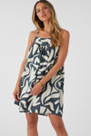 Quinn Beach Hut Geo Mini Dress