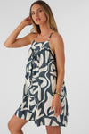 Quinn Beach Hut Geo Mini Dress