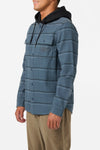 Archer Hooded Flannel Standard Fit Long Sleeve Shirt