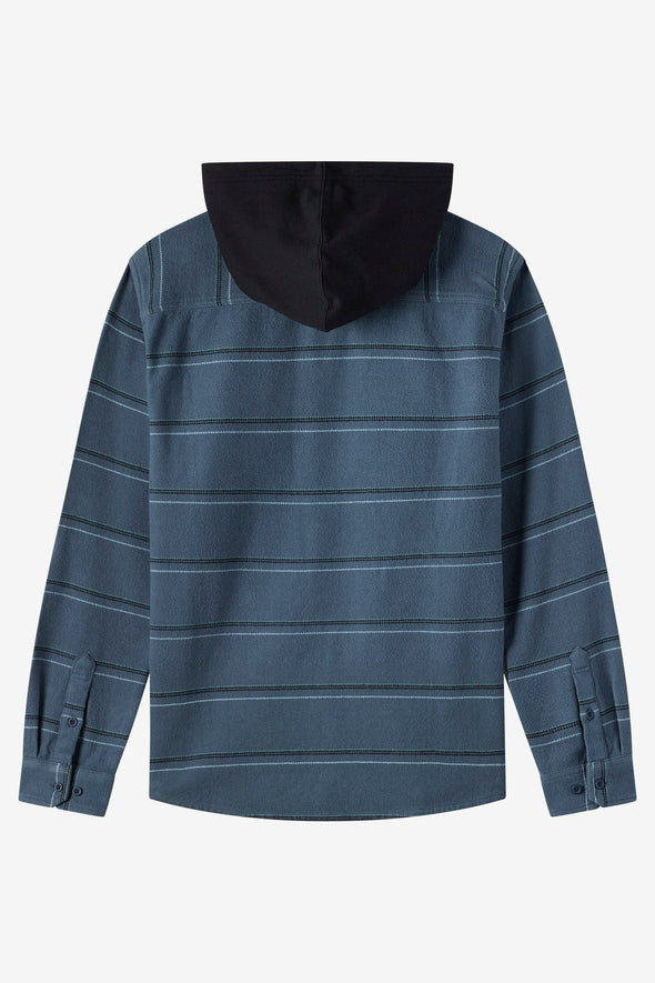 Archer Hooded Flannel Standard Fit Long Sleeve Shirt