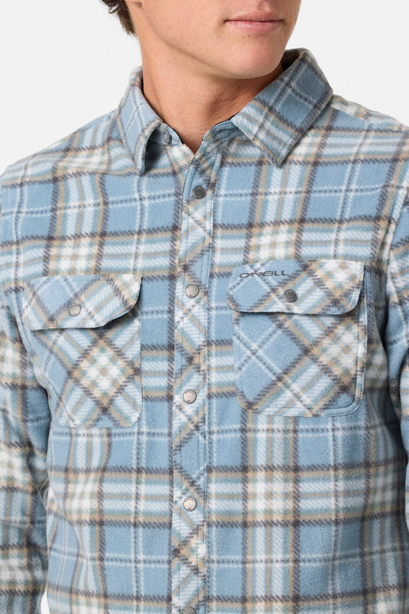 Glacier High Pile Superfleece Standard Fit Long Sleeve Shirt