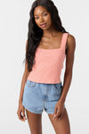 Vanessa Solid Sleeveless Top