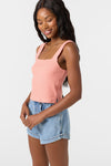 Vanessa Solid Sleeveless Top