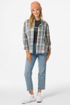 Logan Flannel Long Sleeve Top