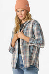 Logan Flannel Long Sleeve Top