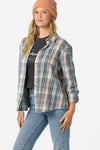 Logan Flannel Long Sleeve Top