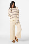 Jayne Stripe Long Sleeve Sweater