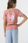 Girl's Coast Hibiscus Tee