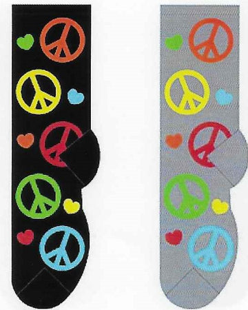 Peace Sign Socks