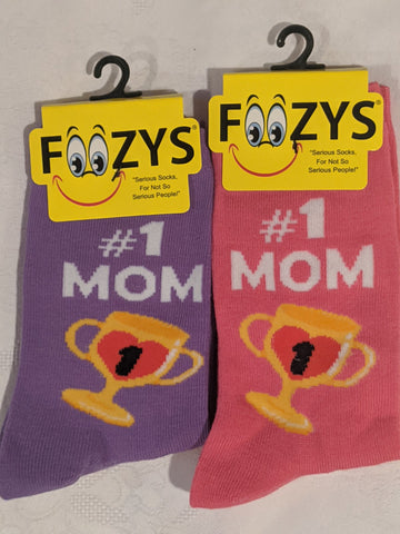 #1 Mom Socks