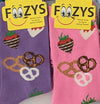 Chocolate Covered Strawberries & Pretzels Socks