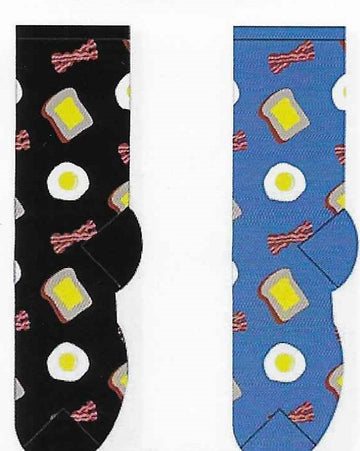 Bacon Eggs & Toast Socks