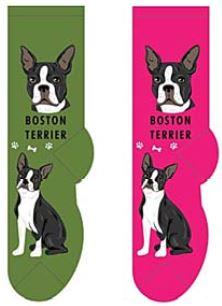 Boston Terrier Socks