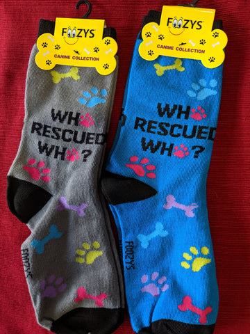 Who Rescued Who Socks