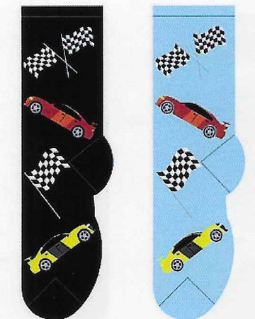 Racing Car Socks