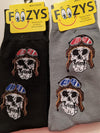 Aviator Skulls Socks