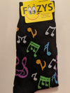 Music Notes Socks