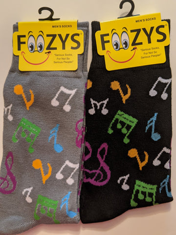 Music Notes Socks