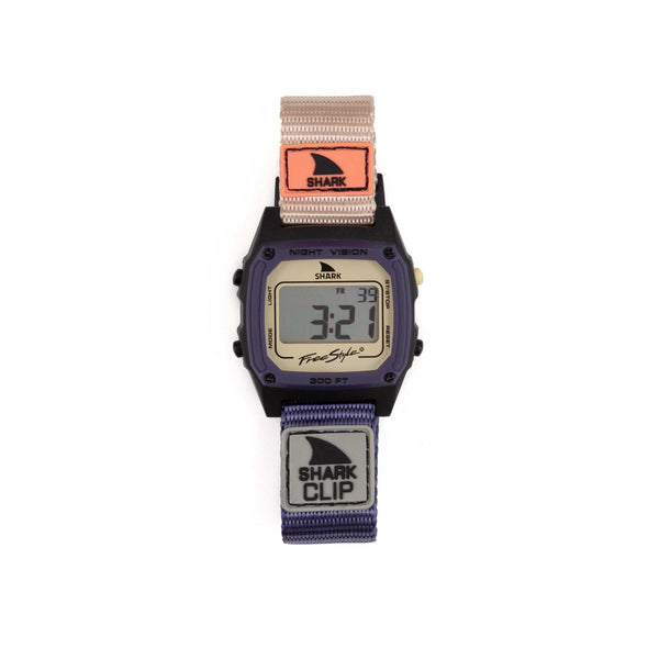 Indigo/Tan Shark Classic Clip Watch