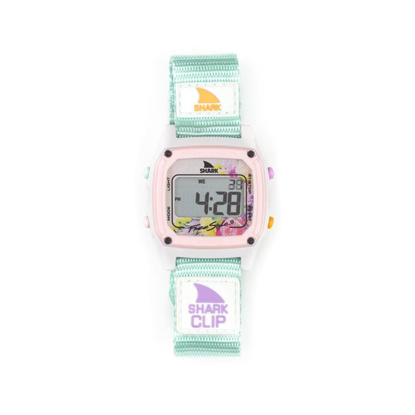 Mint Blush Shark Classic Clip Watch