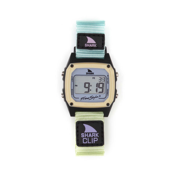 Green Tea Shark Classic Clip Watch