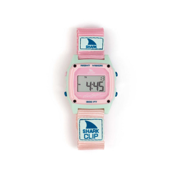 Blue Sage Pink Shark Classic Clip Watch