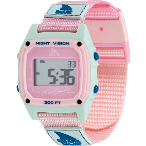 Blue Sage Pink Shark Classic Clip Watch